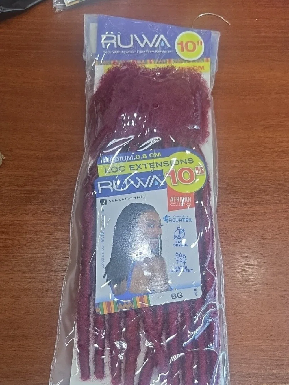 African Braid Hair Extensions – Burgundy 10
